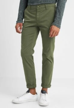 Pier One SLIM FIT CHINO - Chino - Dark Green -Bekleidungs Verkauf 073ecba7b2a14061bff9f99cccd5694c 1