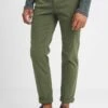 Pier One SLIM FIT CHINO - Chino - Dark Green -Bekleidungs Verkauf 073ecba7b2a14061bff9f99cccd5694c