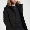 Pier One Parka - Black 2 Pier One Parka - Black -Bekleidungs Verkauf 089c59e5e5714c19b6a8c41831f85070