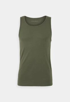 Pier One 3 PACK - Unterhemd/-shirt - Black/khaki/mottled Dark Grey -Bekleidungs Verkauf 0f2fccc3500d43e89c1d03ced73ce834