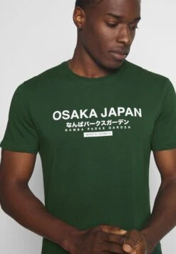 Pier One OSAKA TEE - T-Shirt Print - Green -Bekleidungs Verkauf 1020131a5f7a4e86b543150e8a18156a