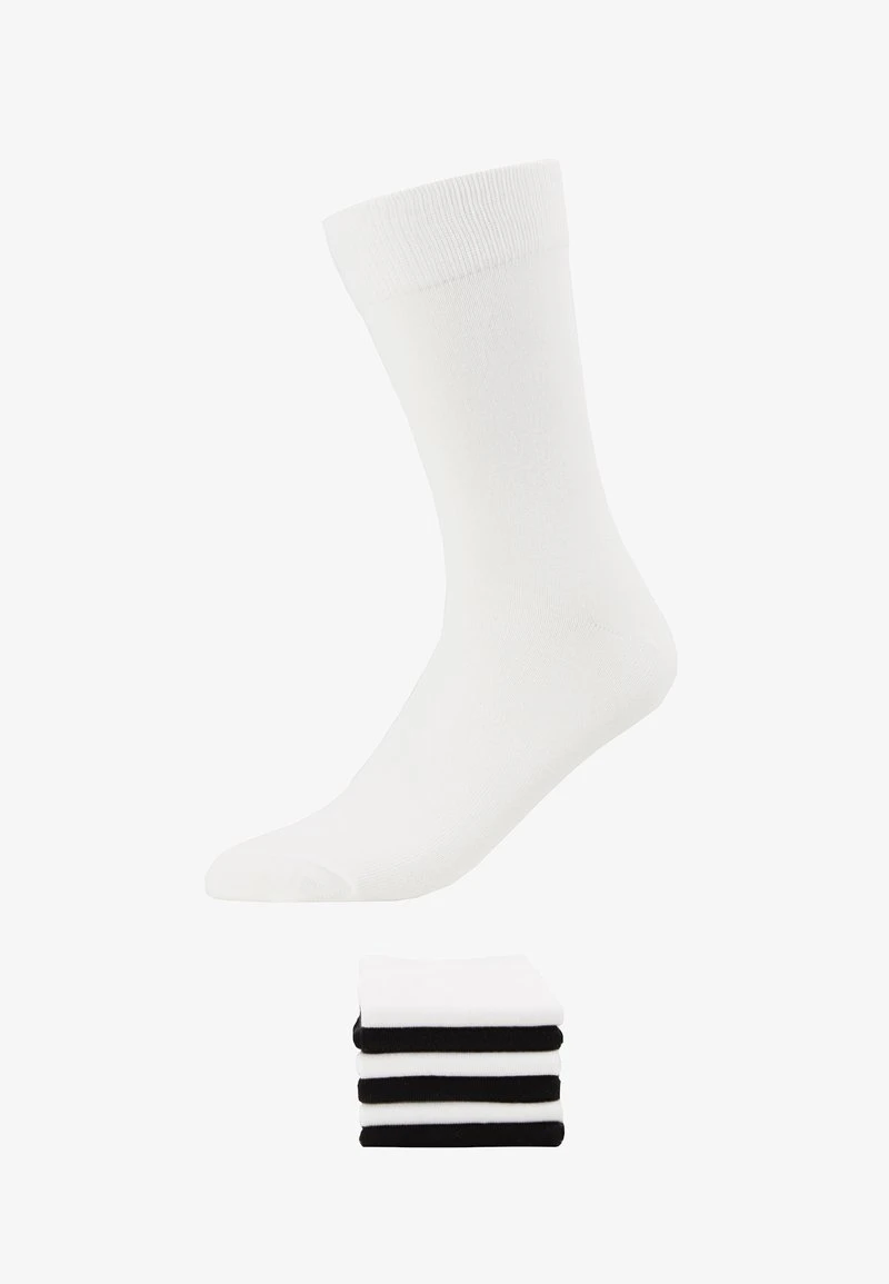 Pier One 7 PACK - Socken - White/black 4 Pier One 7 PACK - Socken - White/black – Bild 2