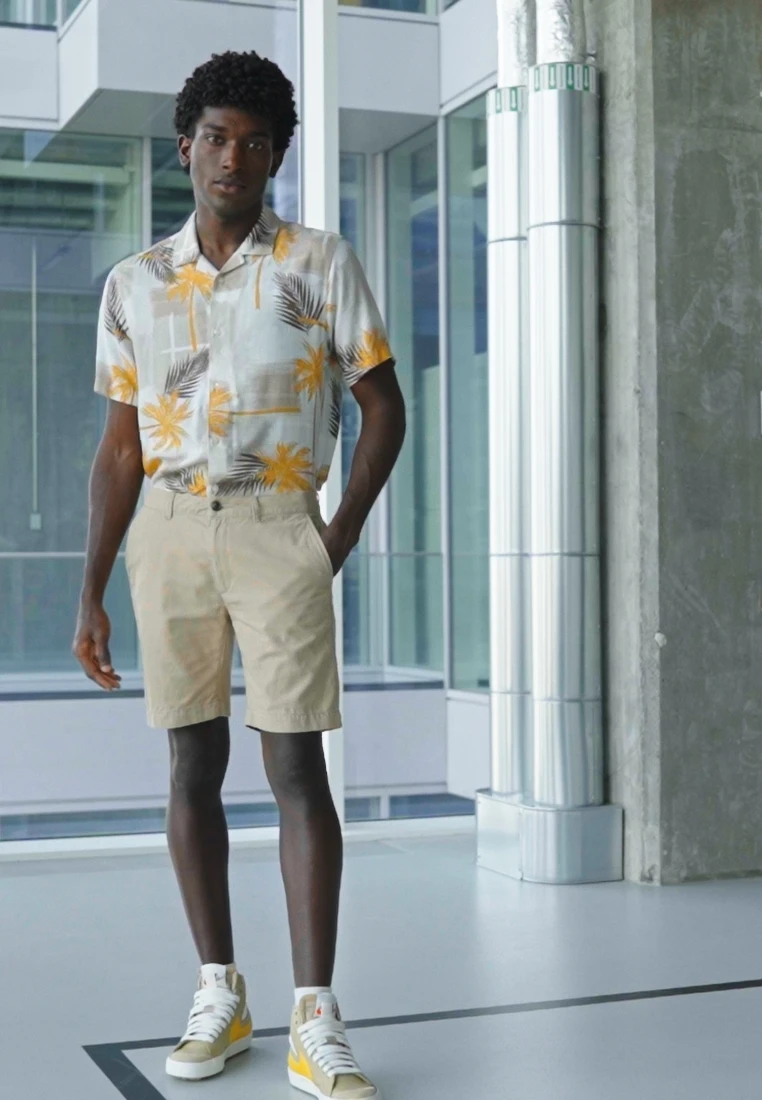 Pier One 2 PACK - Shorts - Dark Blue/tan 4 Pier One 2 PACK - Shorts - Dark Blue/tan – Bild 2