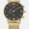 Pier One UNISEX - Uhr - Gold-coloured -Bekleidungs Verkauf 17da4e32c01a4a7e80822a651ee3dd39