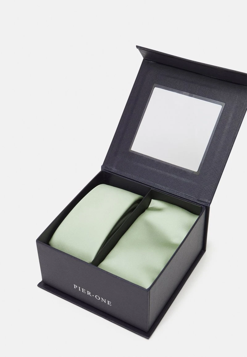 Pier One SET - Einstecktuch - Light Green 7 Pier One SET - Einstecktuch - Light Green – Bild 5