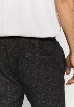 Pier One Shorts - Mottled Black -Bekleidungs Verkauf 1dd68fefec7447198c6579c3492874a6