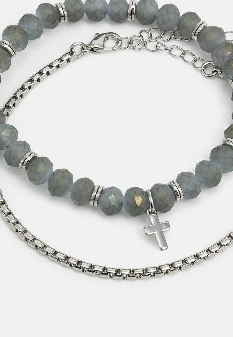 Pier One 2 PACK - Armband - Silver-coloured 5 Pier One 2 PACK - Armband - Silver-coloured – Bild 3