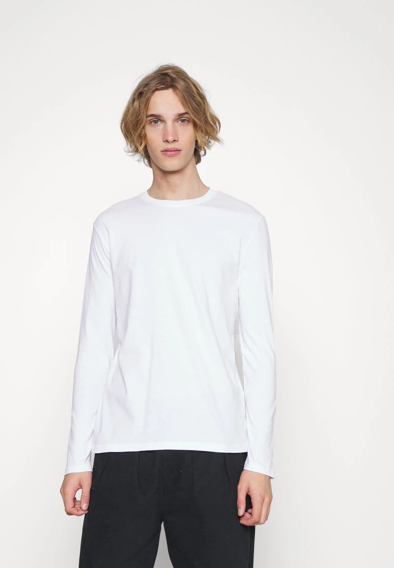 Pier One 5 PACK - Langarmshirt - Black/white/olive 6 Pier One 5 PACK - Langarmshirt - Black/white/olive – Bild 4