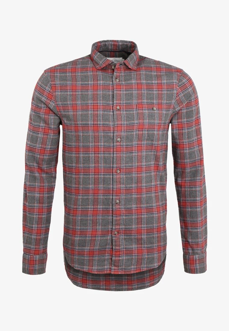 Pier One Hemd - Grey/coral 8 Pier One Hemd - Grey/coral – Bild 6