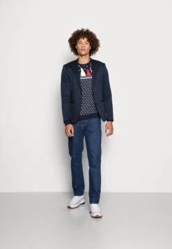 Pier One Strickpullover - Navy -Bekleidungs Verkauf 5de348c9c71a4a2fa1f0b54003936432