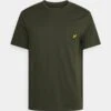 Pier One T-Shirt Basic - Olive -Bekleidungs Verkauf 6025ef2cb5a14903a831761b70007402