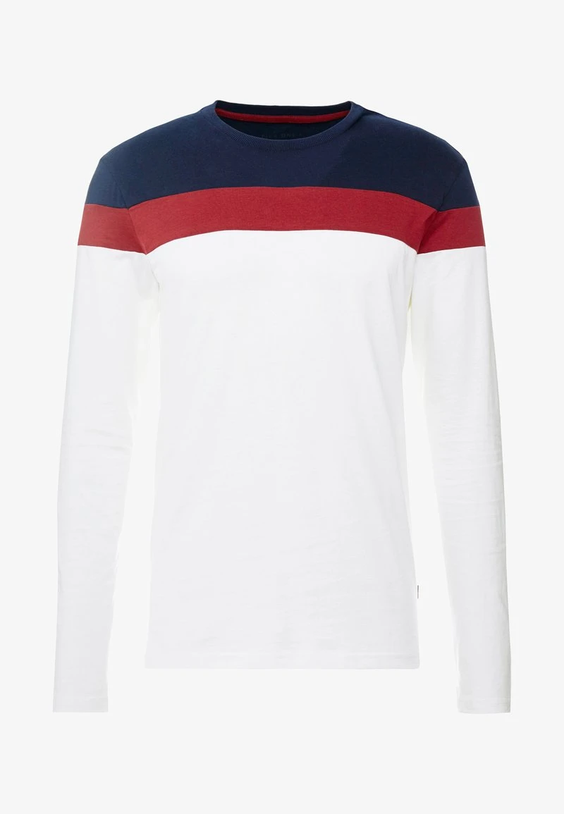 Pier One Langarmshirt - Offwhite/dark Blue 6 Pier One Langarmshirt - Offwhite/dark Blue – Bild 4