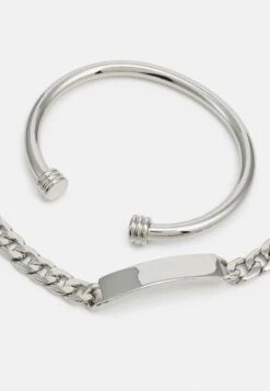 Pier One 2 PACK - Armband - Silver-coloured 10 Pier One 2 PACK - Armband - Silver-coloured -Bekleidungs Verkauf 75c69e6e08dd47d0bbf5a2255ce19eec