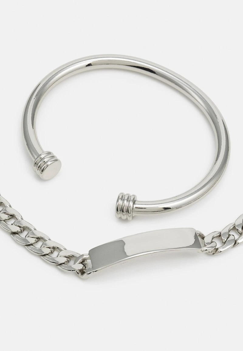 Pier One 2 PACK - Armband - Silver-coloured 5 Pier One 2 PACK - Armband - Silver-coloured – Bild 3