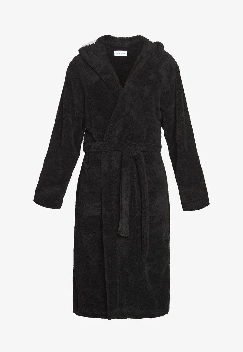 Pier One Bademantel - Black 6 Pier One Bademantel - Black – Bild 5