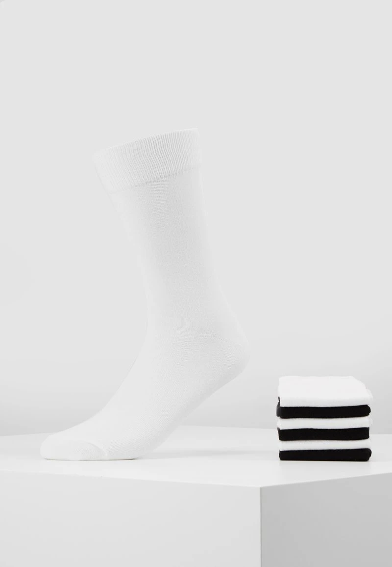 Pier One 7 PACK - Socken - White/black 6 Pier One 7 PACK - Socken - White/black – Bild 4