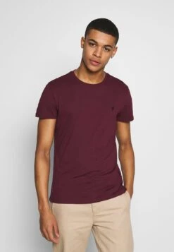 Pier One T-Shirt Basic - Bordeaux