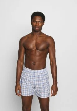 Pier One 5 PACK - Boxershorts - Light Blue/white -Bekleidungs Verkauf 99a4bd53733c43c3a89af2e6271e1a81