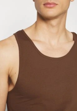 Pier One 3PCK SKIN TONE RIB VEST - Unterhemd/-shirt - Brown -Bekleidungs Verkauf 9f31fc2f68bd4a4785af045b430b1d83