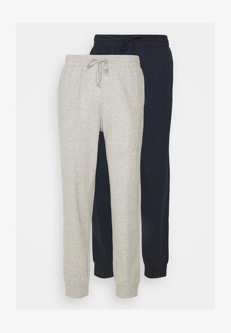 Pier One 2 PACK - Nachtwäsche Hose - Dark Blue/mottled Light Grey 7 Pier One 2 PACK - Nachtwäsche Hose - Dark Blue/mottled Light Grey – Bild 5