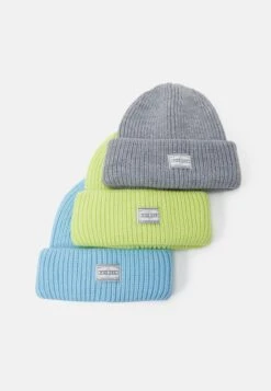 Pier One UNISEX 3 PACK - Mütze - Grey, Neon Green, Light Blue 11 Pier One UNISEX 3 PACK - Mütze - Grey, Neon Green, Light Blue -Bekleidungs Verkauf a6d4d1e9448d49d29e1f261472915c8c 1