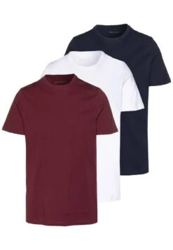 Pier One 3 PACK - T-Shirt Basic - White/dark Blue/red 13 Pier One 3 PACK - T-Shirt Basic - White/dark Blue/red -Bekleidungs Verkauf b22996cf8ea74e22b29cab897962d0ba 1