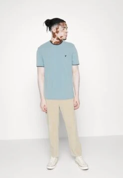 Pier One T-Shirt Basic - Light Blue -Bekleidungs Verkauf cec0808c585449299a981135f638509c