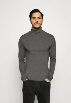 Pier One Langarmshirt - Dark Gray