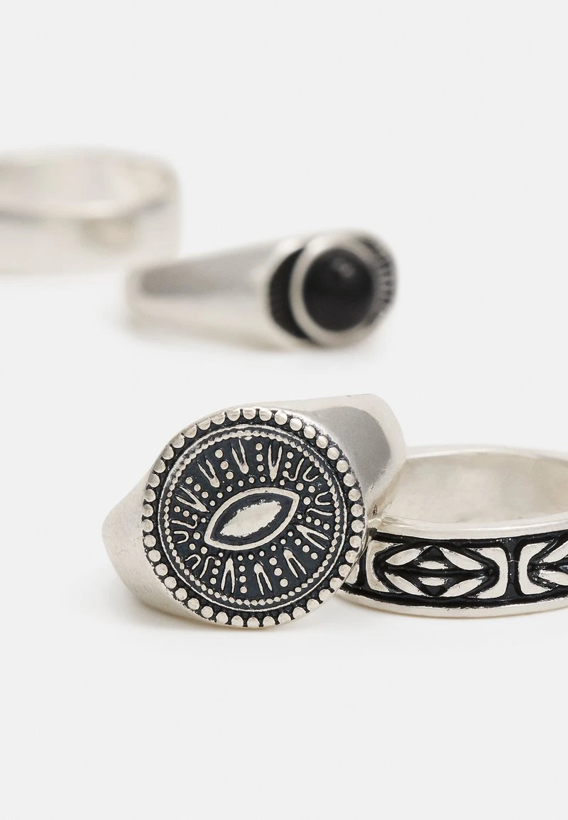 Pier One 5 PACK - Ring - Silver-coloured 5 Pier One 5 PACK - Ring - Silver-coloured – Bild 3