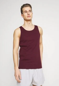 Pier One 3 PACK - Unterhemd/-shirt - Dark Blue/bordeaux/off-white -Bekleidungs Verkauf e5c0c269801440abb1025cc34256b4eb