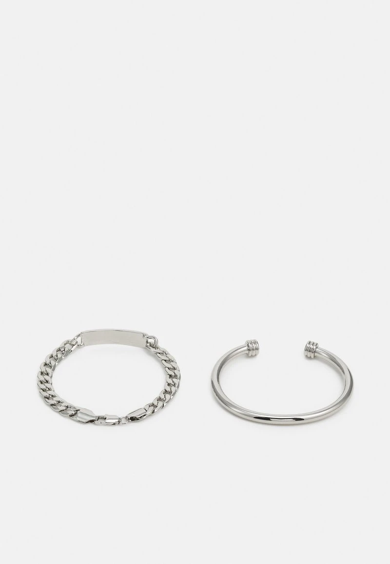Pier One 2 PACK - Armband - Silver-coloured 4 Pier One 2 PACK - Armband - Silver-coloured – Bild 2