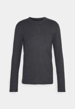 Pier One 7 PACK - Langarmshirt - Mottled Light Grey/white/mottled Dark Grey -Bekleidungs Verkauf ed92a811633b4c4985e1380acb2afd86