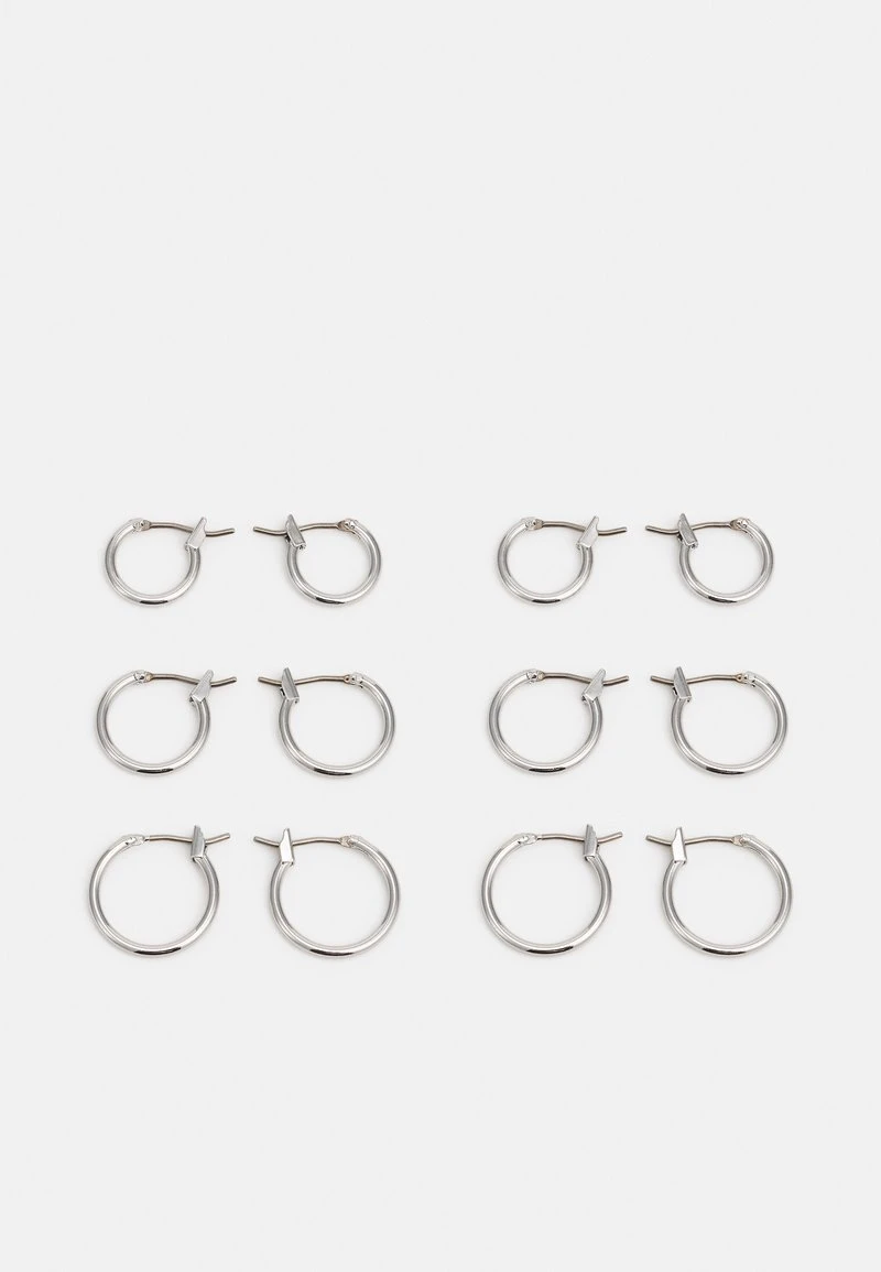 Pier One 6 PACK - Halskette - Silver-coloured 3 Pier One 6 PACK - Halskette - Silver-coloured