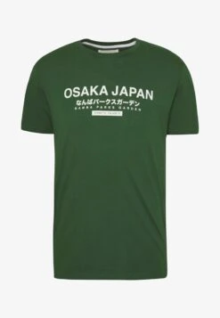Pier One OSAKA TEE - T-Shirt Print - Green -Bekleidungs Verkauf f9ffb5961b9649b2add9c0a95b3f22fd