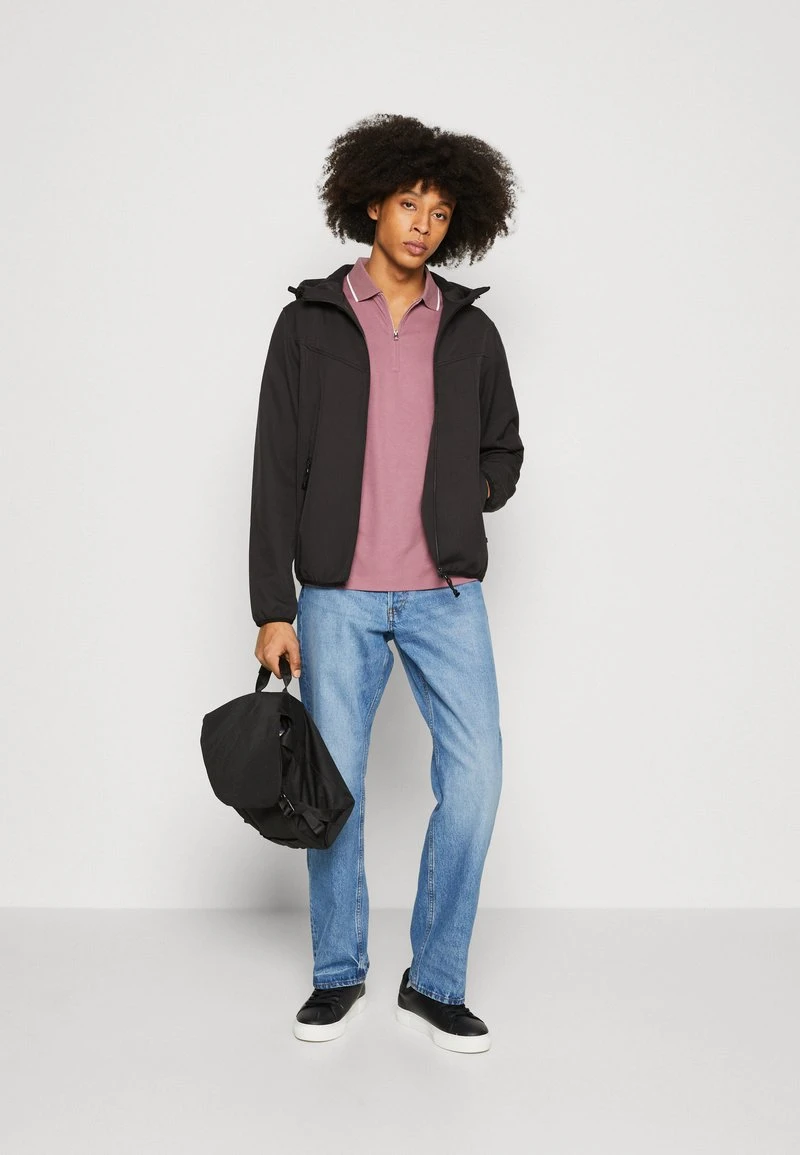 Pier One Regenjacke / Wasserabweisende Jacke - Black 4 Pier One Regenjacke / Wasserabweisende Jacke - Black – Bild 2